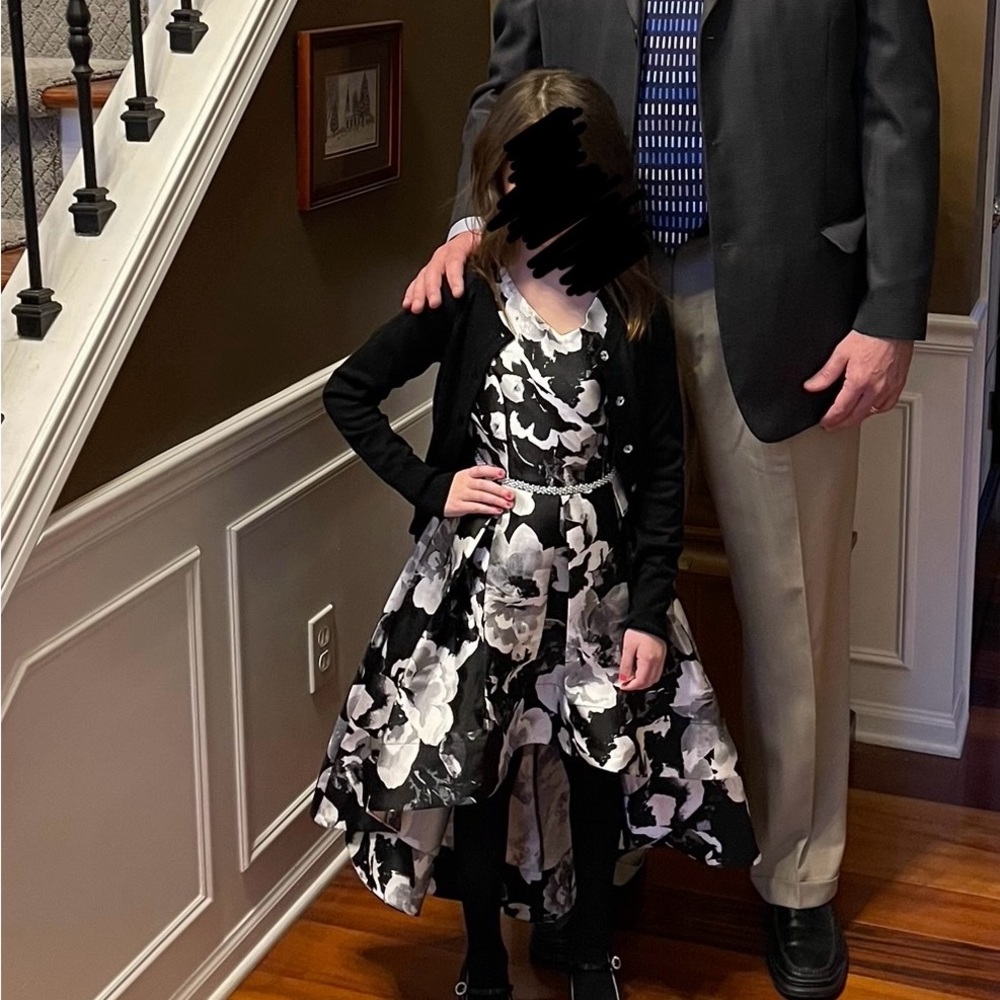 Floral High-Low Dress - Picture 5 of 5